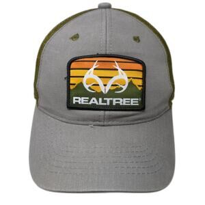 Realtree Logo Patch Snapback Trucker Hat Multicolor One Size Outdoor